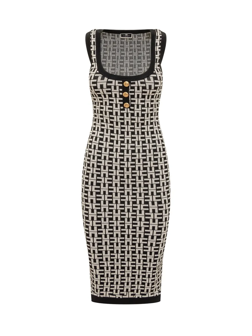 Viscose Jacquard Dress
