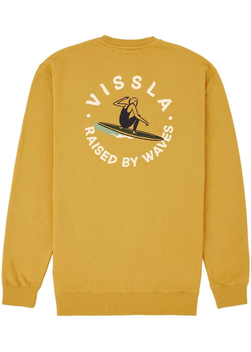Vissla - Surf & Chill Crew Fleece - Golden Hour-