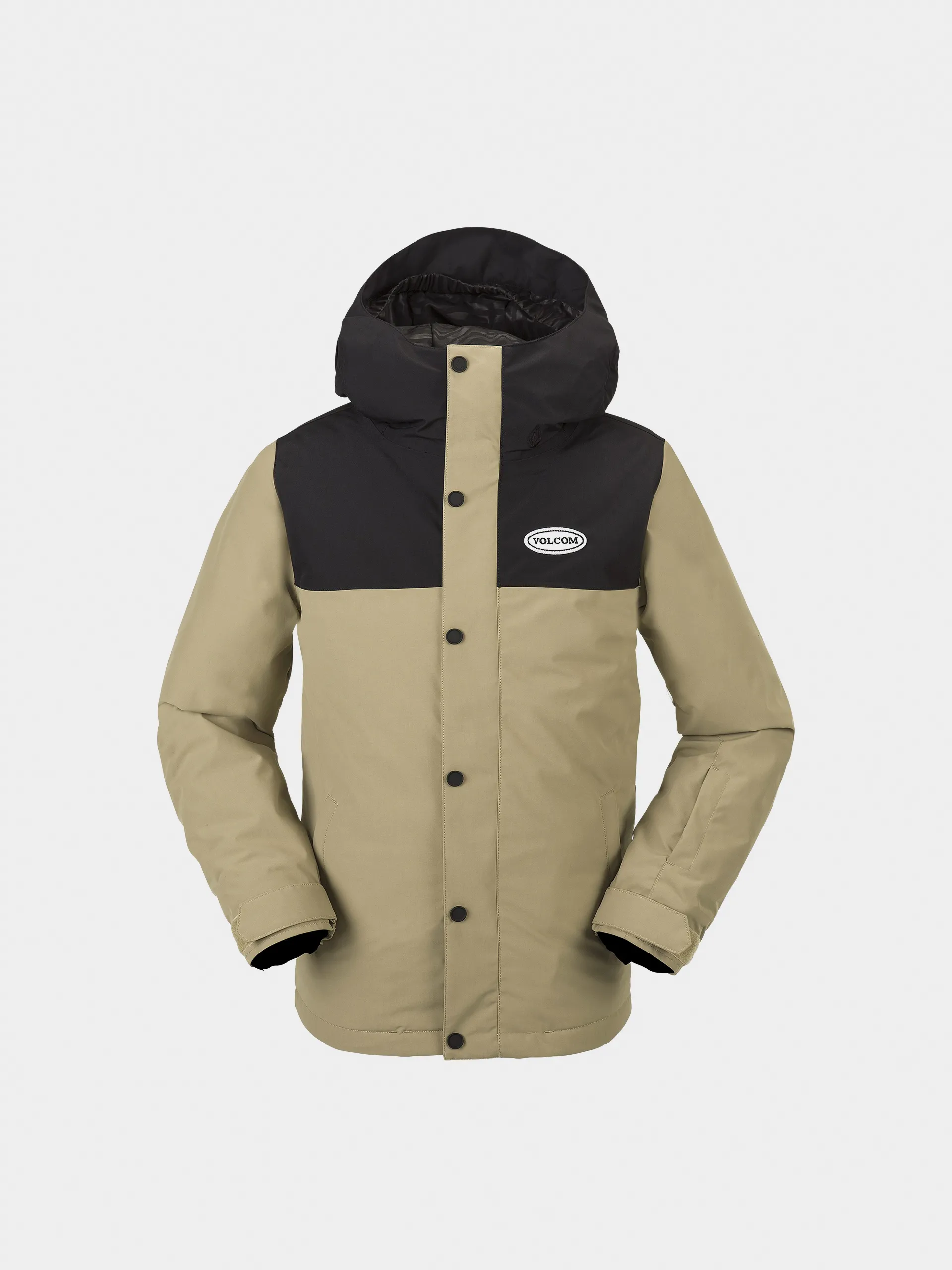 Volcom Stone.91 Ins JR Snowboard jacket (dark khaki)