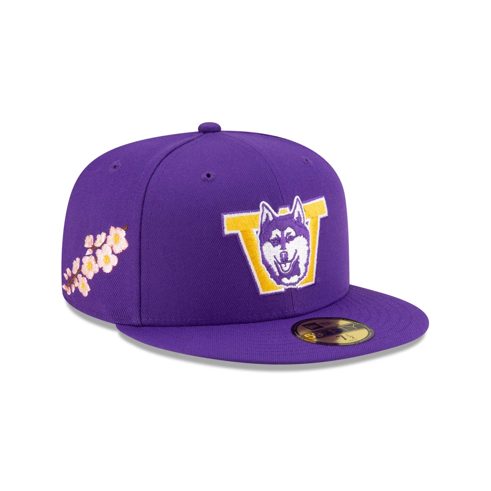 Washington Huskies Purple Blossom 59FIFTY Fitted Hat