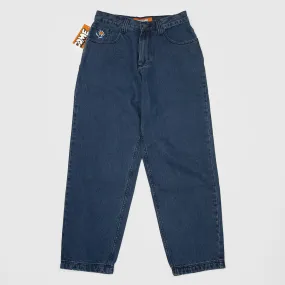 Welcome Skate Store - Bloom Baggy Denim Jeans - Dark Blue Wash