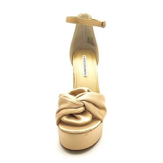Windsor Smith W' Rosette Pearl Beige Sandals