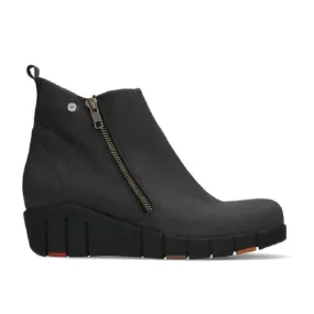 Wolky Women's Phoenix WR Boot Black Nubuck