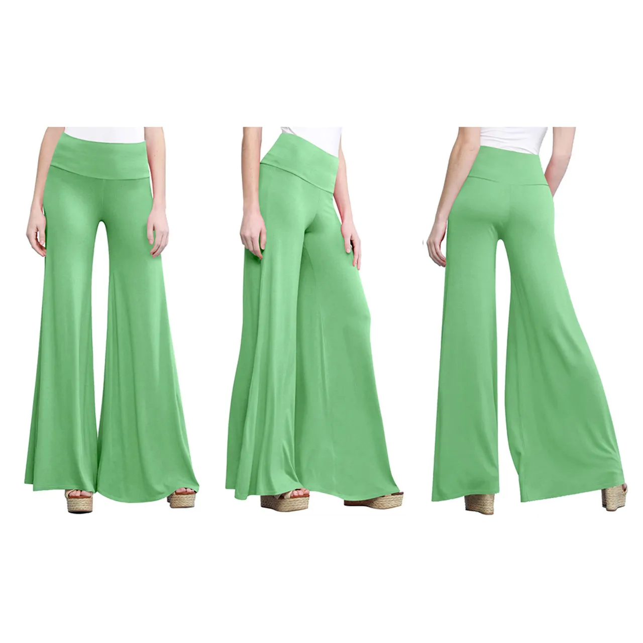 Women's Casual Comfy Wide Leg Palazzo Lounge Pants