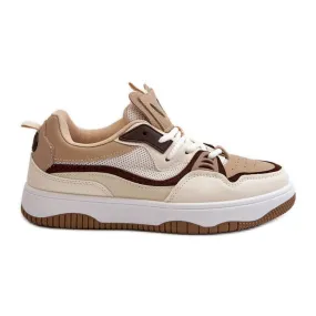 Women's Platform Sneakers Brown Etnaria