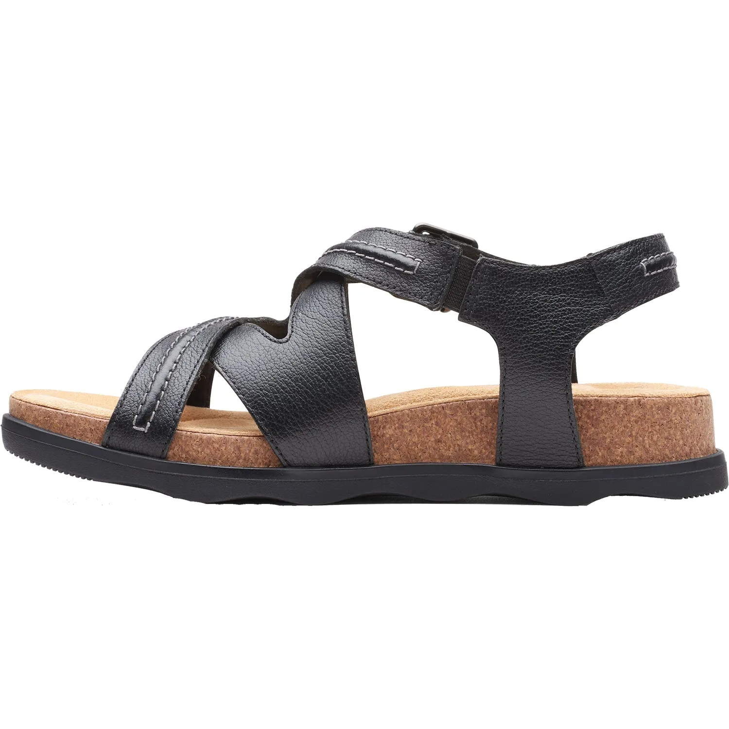 Women's Clarks Brynn Ave Black Leather