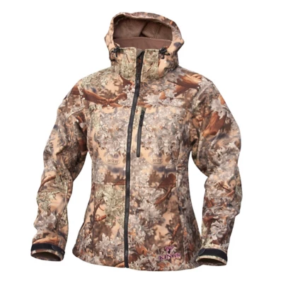 Women's King's Camo Womens Wind-Defender Pro Fleece Softshell Jacket