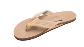 Women's Single Layer Arch Support Premier Leather with 1 Strap Sandals