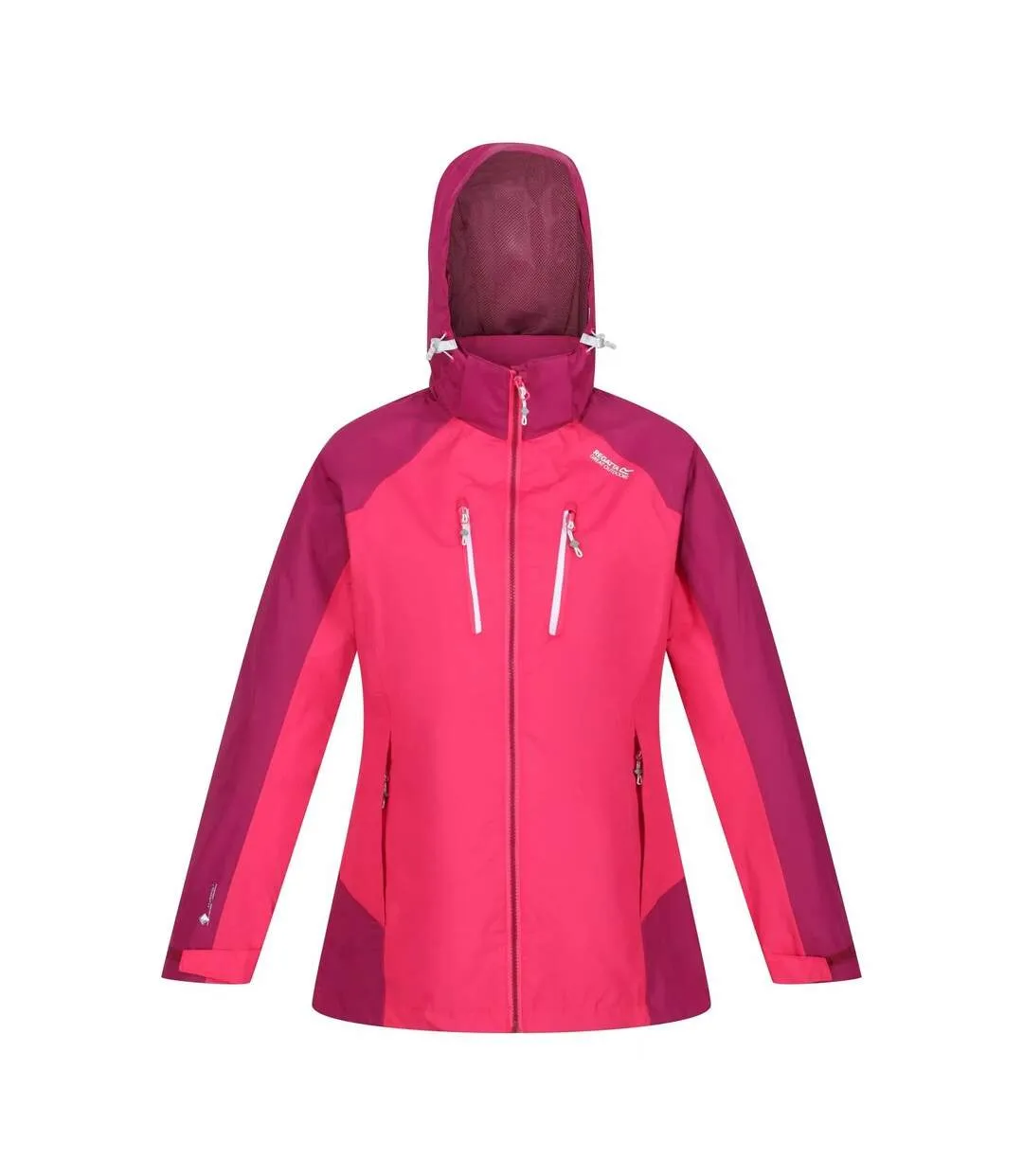Womens/ladies calderdale iv waterproof jacket ethereal/vallarta blue Regatta