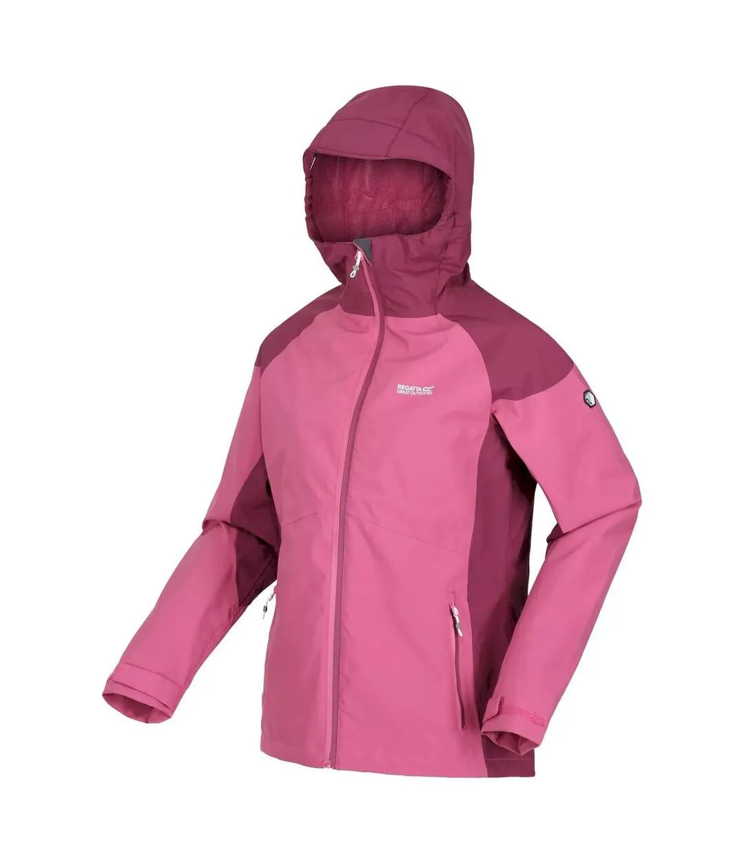 Womens/ladies wentwood vii 2 in 1 waterproof jacket violet/amaranth haze Regatta