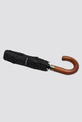 Wooden Handle Short Umbrella