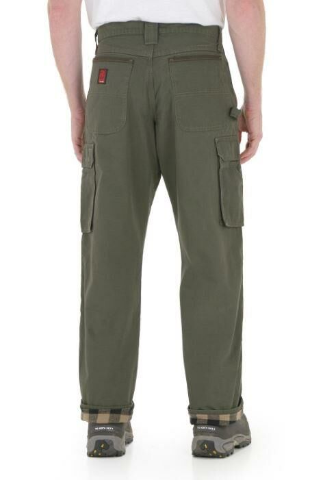 Wrangler Men's Riggs Workwear Lined Ripstop Ranger Pant in Loden