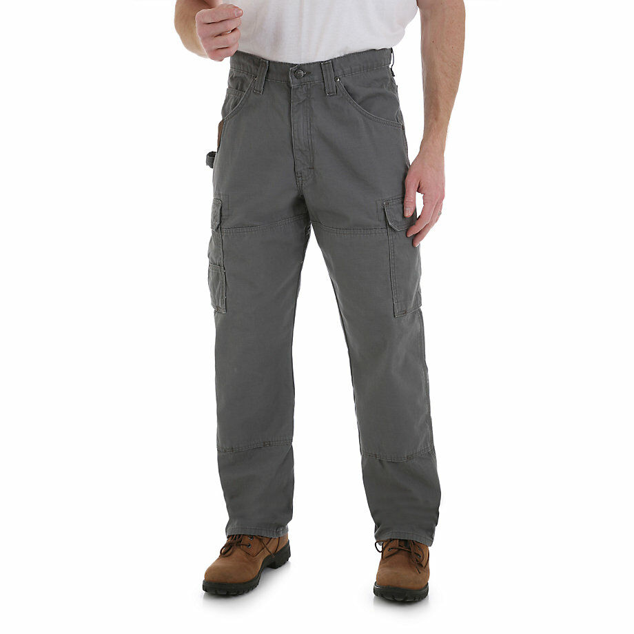 Wrangler Men's Riggs Workwear Ripstop Ranger Cargo Pant in Slate