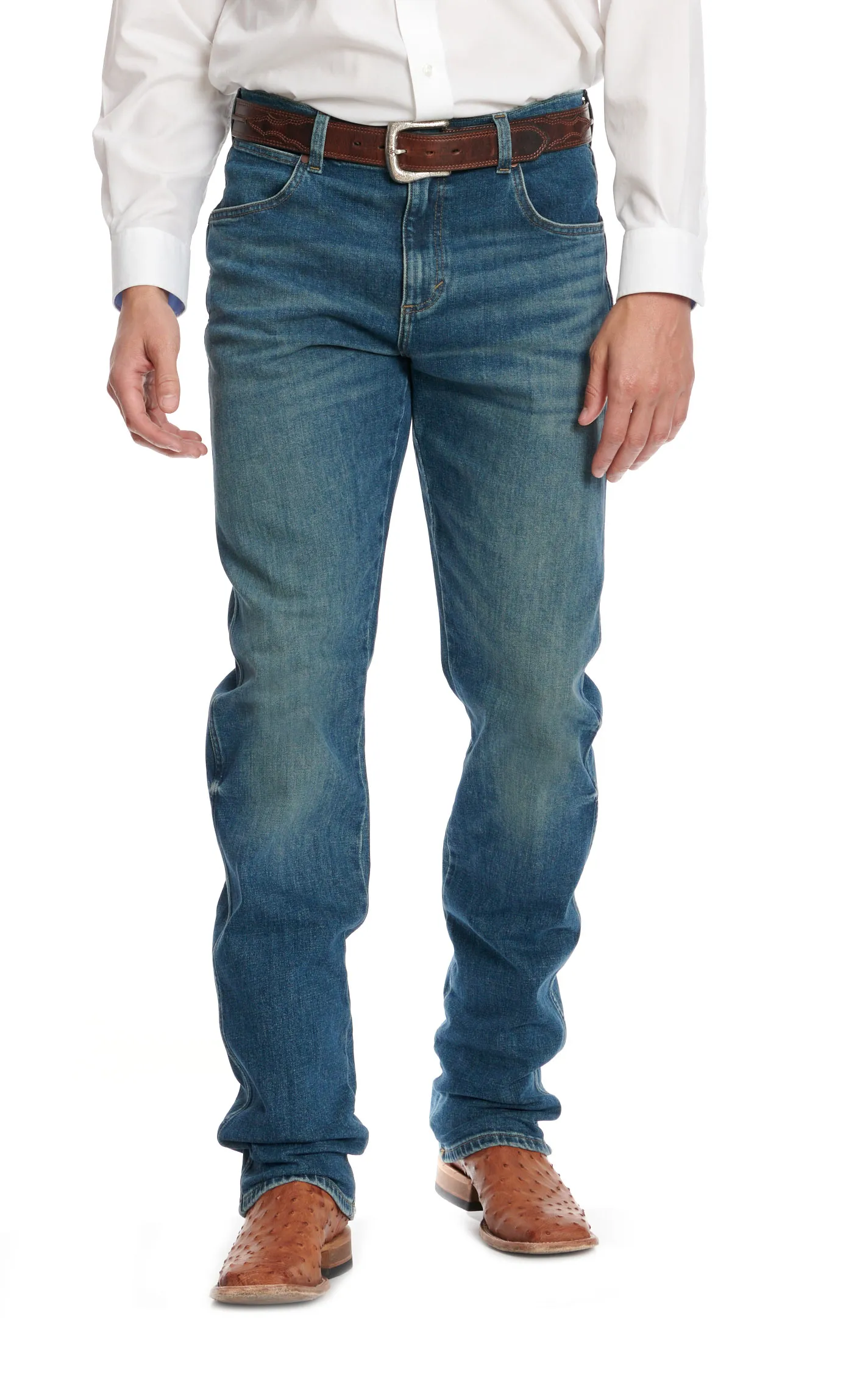 Wrangler Retro Men's Koewin No.88 Dark Wash Slim Straight Leg Jeans