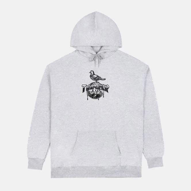 x Antihero Cover The Earth Pullover Hoodie - Ash Grey