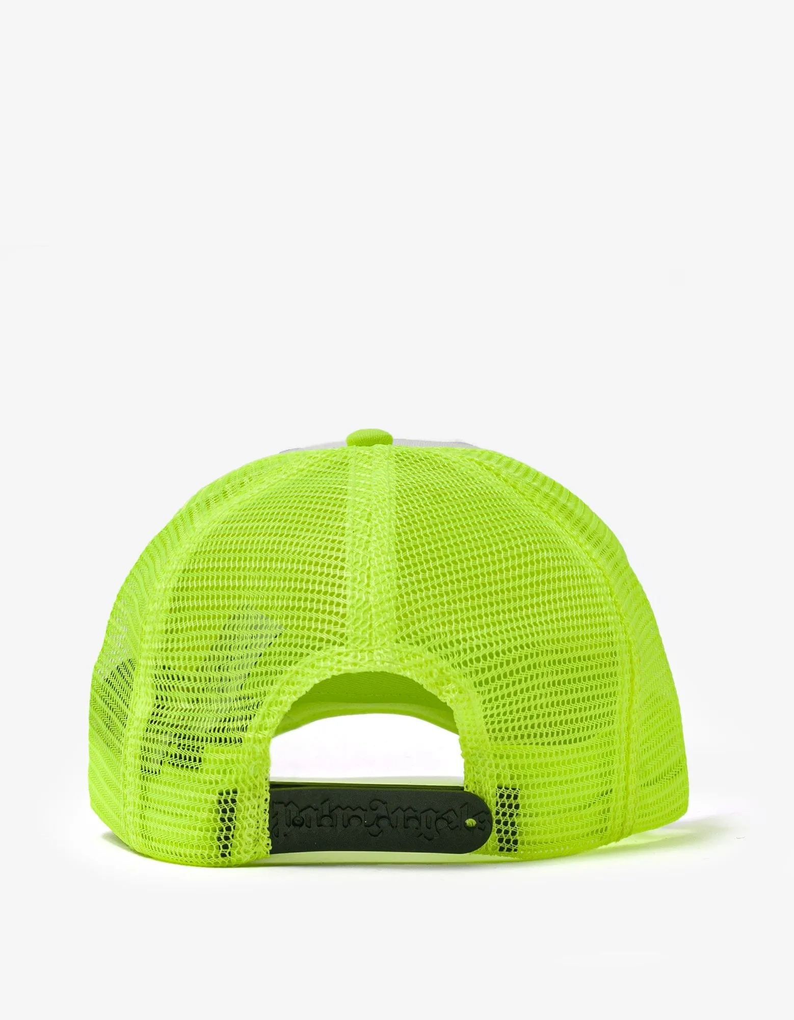 Yellow Curved Logo Trucker Hat