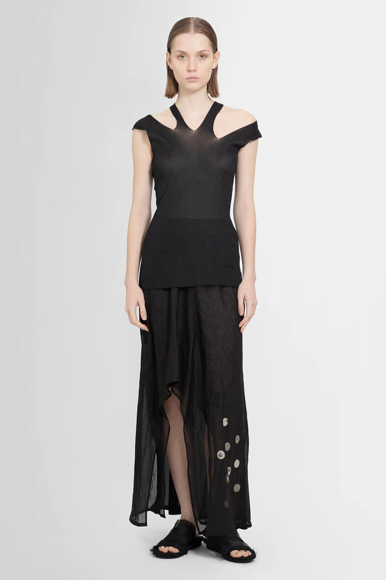 yohji yamamoto sleeveless top