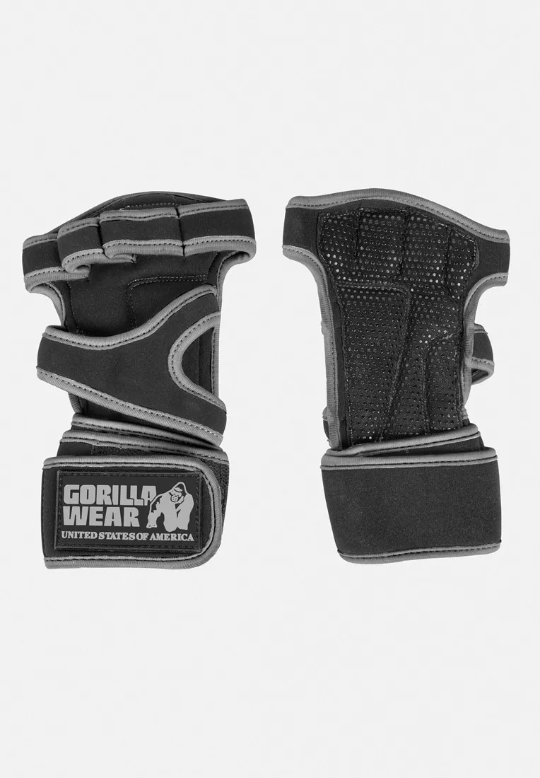 Yuma Weight Lifting Workout Gloves - Black/Gray - 2XL Gorilla Wear