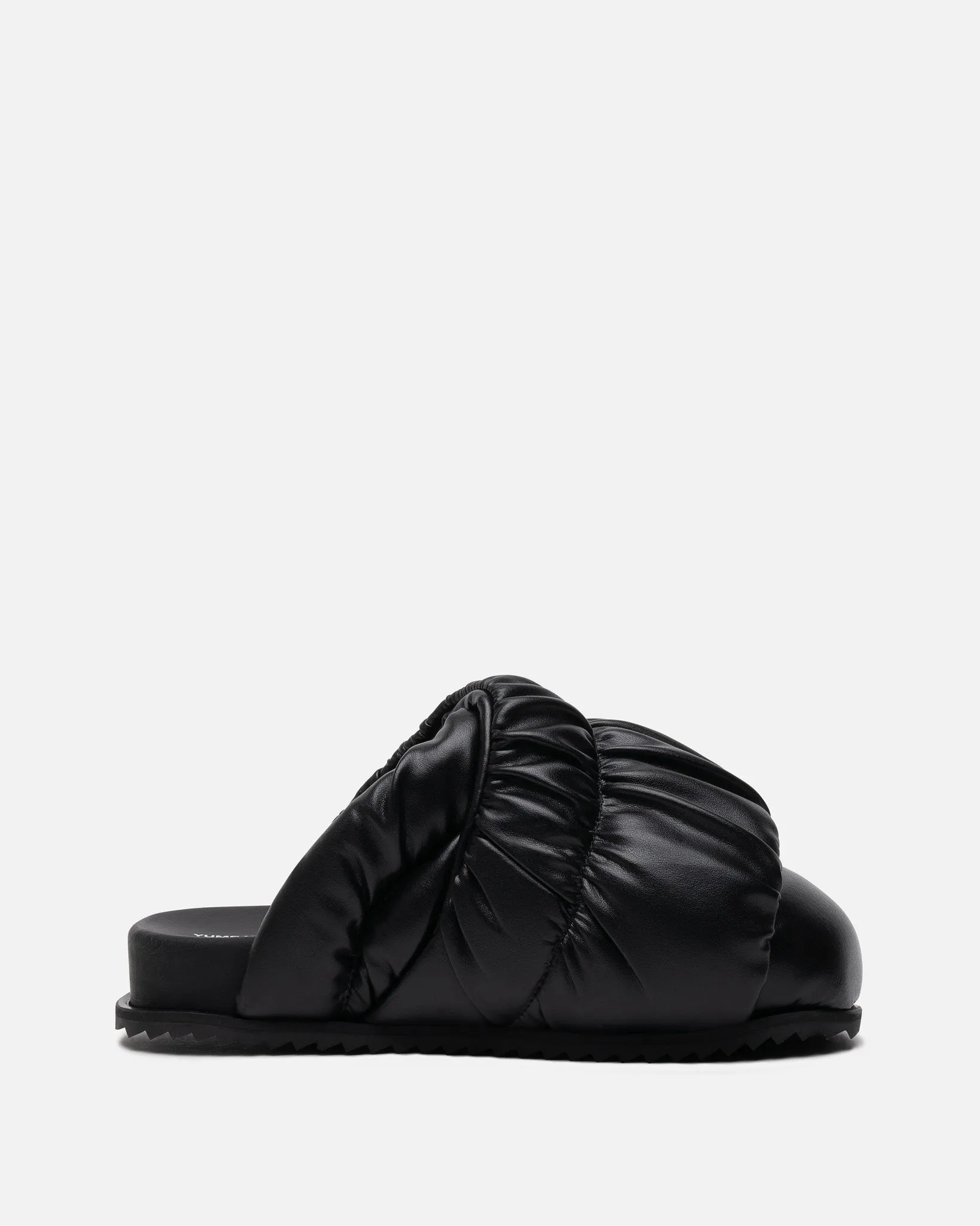 YUME YUME Bio Leather Tent Mule in Black