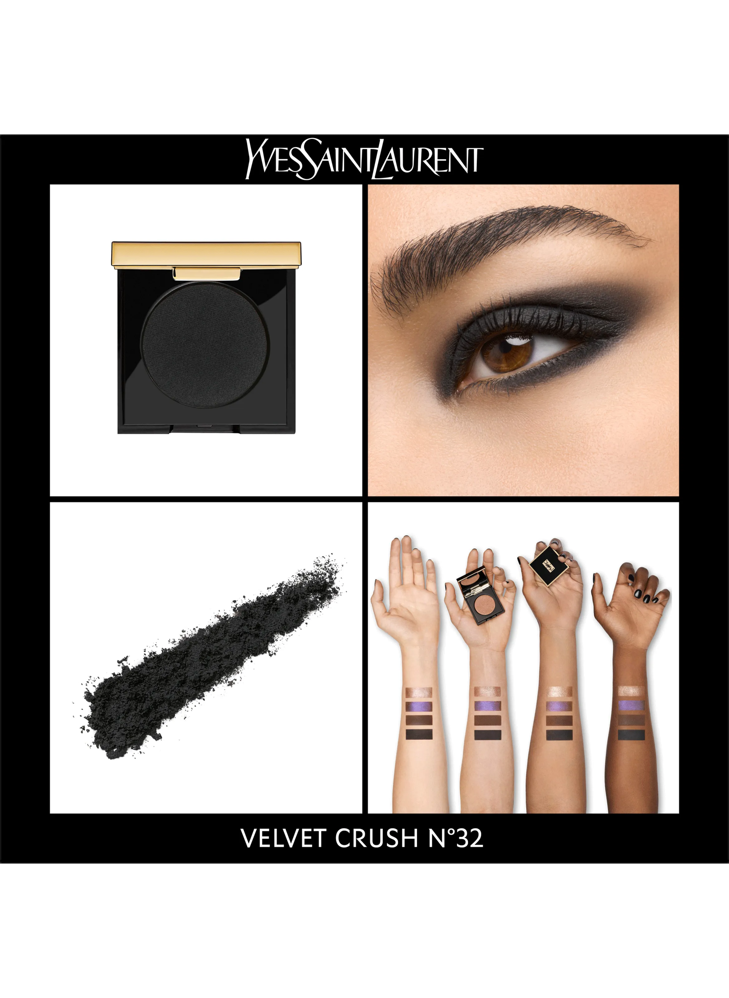 Yves saint laurent  Mono eyeshadow - Black