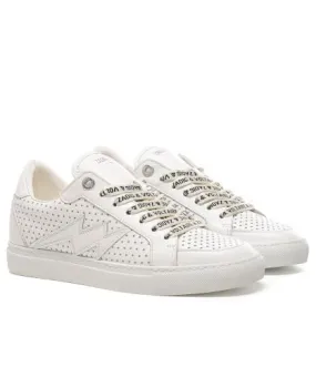 Zadig and Voltaire Leather LA Flash Trainers | Jules B