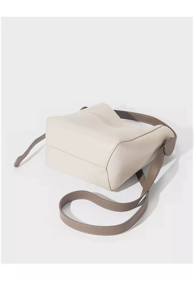 ZITIQUE High-end leather bucket bag