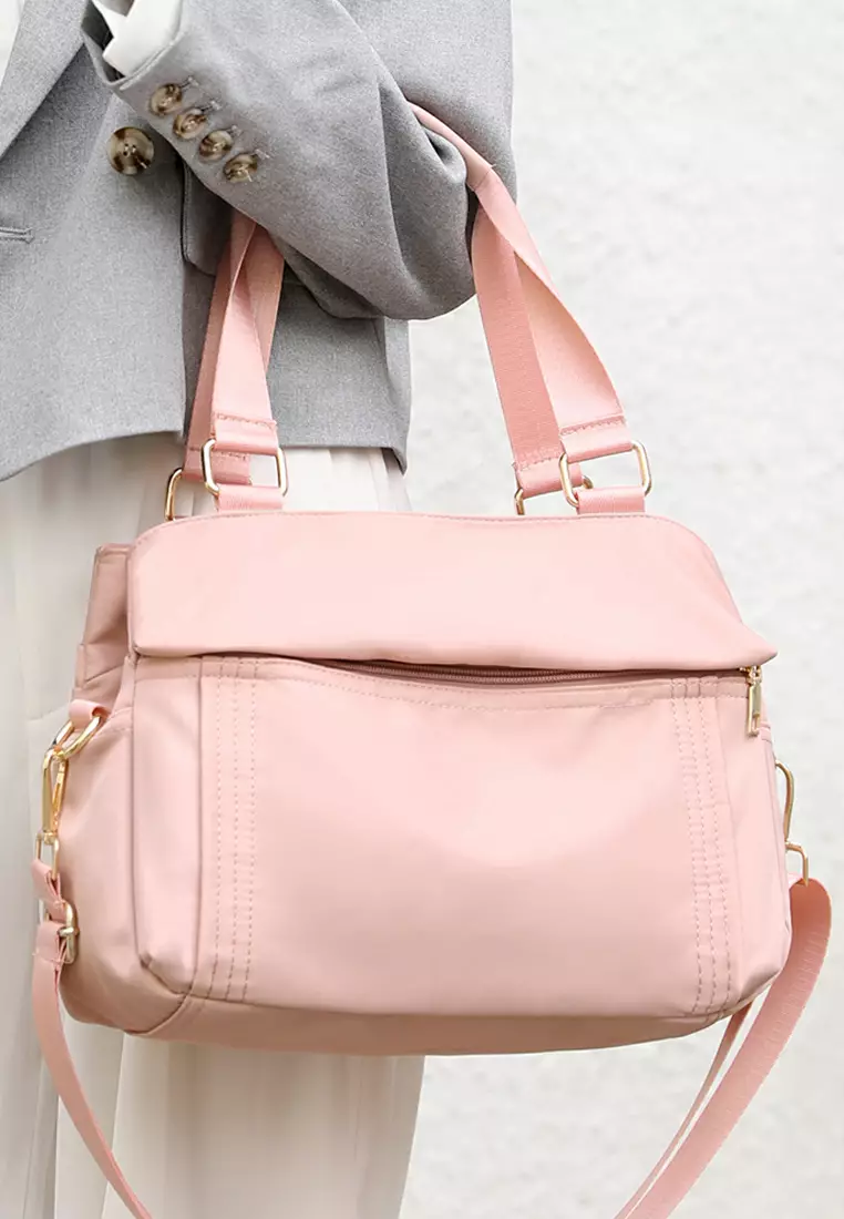 ZITIQUE Nylon Oxford cloth oblique backpack