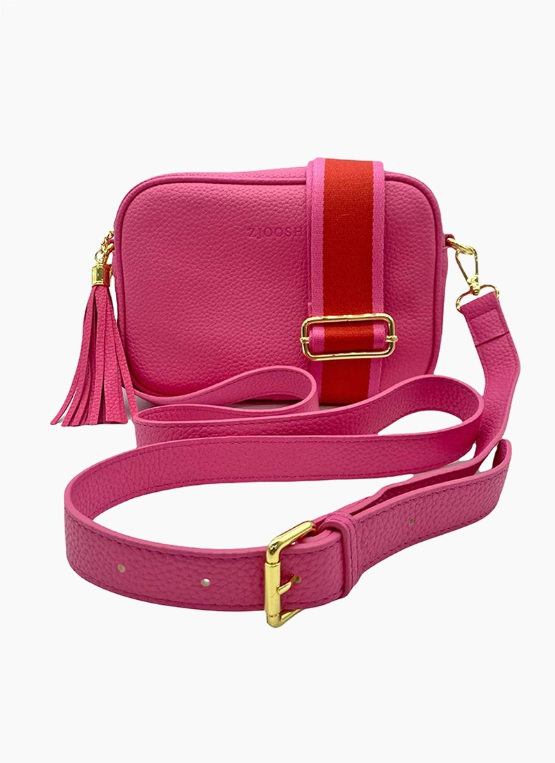 Zjoosh Ruby Sports Cross Body Bag - Bright Pink