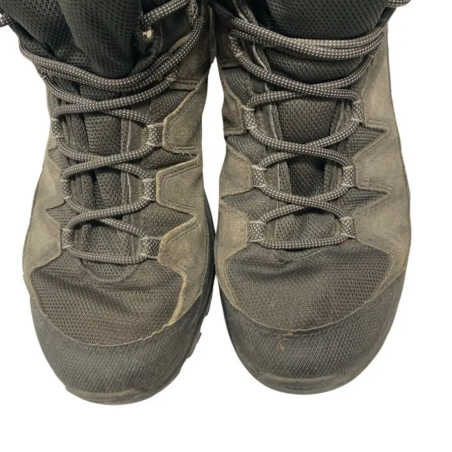 美品◆サロモン トレッキングシューズ クエストローヴ ゴアテックス ブラック メンズ サイズ25.5cm SALOMON【AFC45】