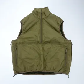 美品◆ダイワ ピア リバーシブルベスト 22AW ナイロン メンズ カーキ サイズM BJ-21022W DAIWA PIER39 TECH REVERSIBLE PULLOVER PUFF VEST【AFB15】